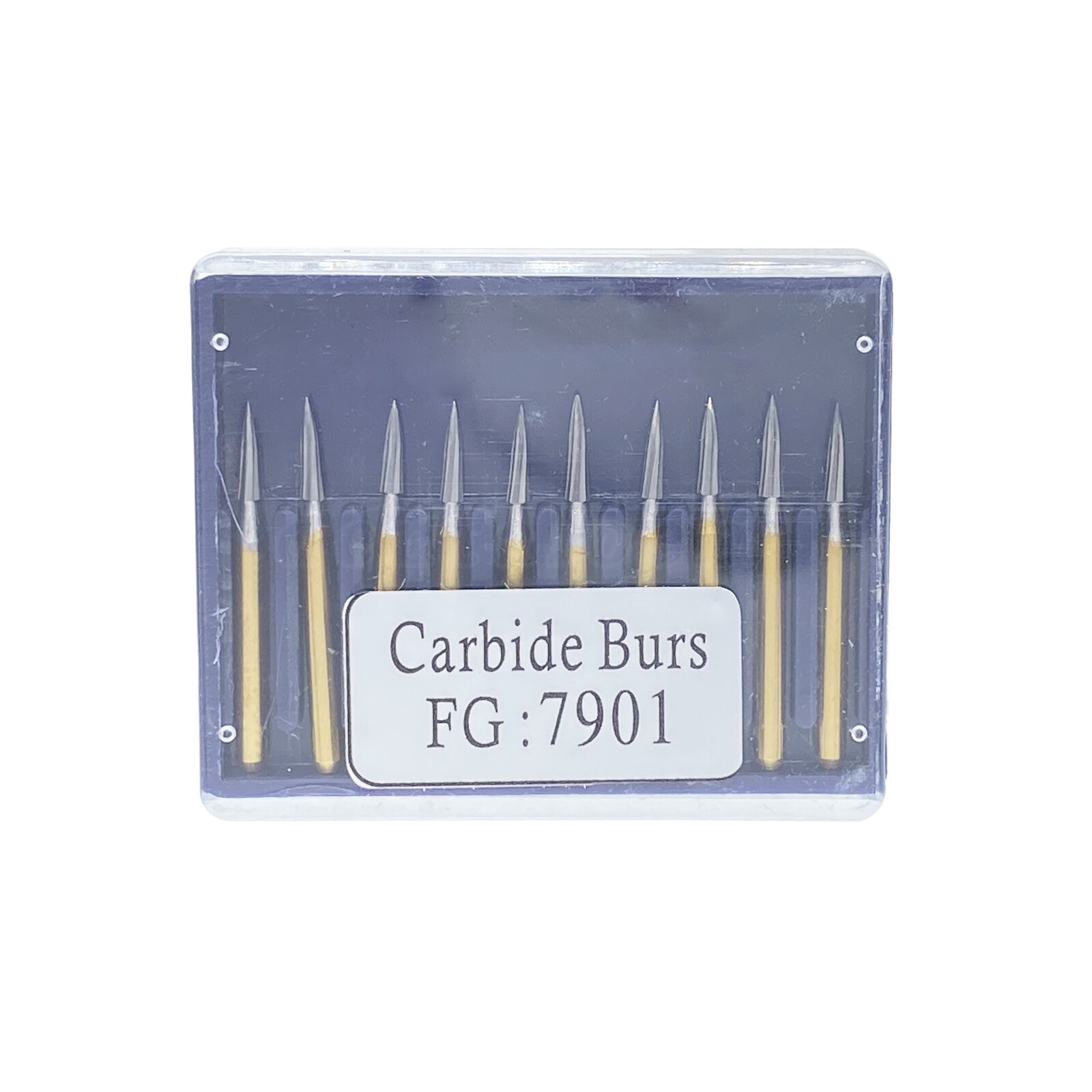 Dental Tungsten Carbide Burs Trimming & Finishing & Polishing Flame FG7901