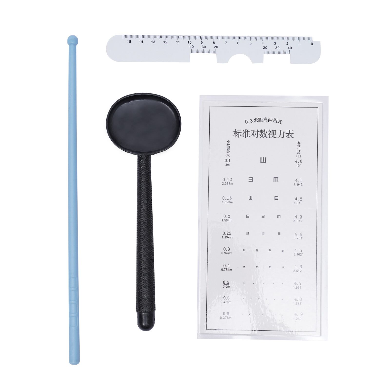 104pcs Optometry Optical Trial Lens Kit Test Metal Trial Frame Set w/Case Box