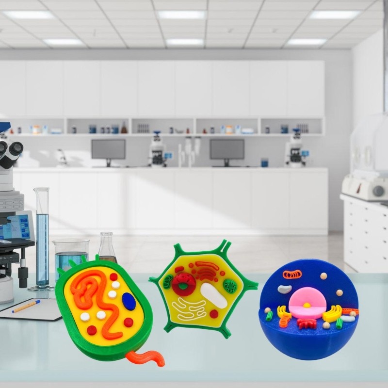 Educational Animal and Plant Cell Anatomy Model For Teaching Demonstration