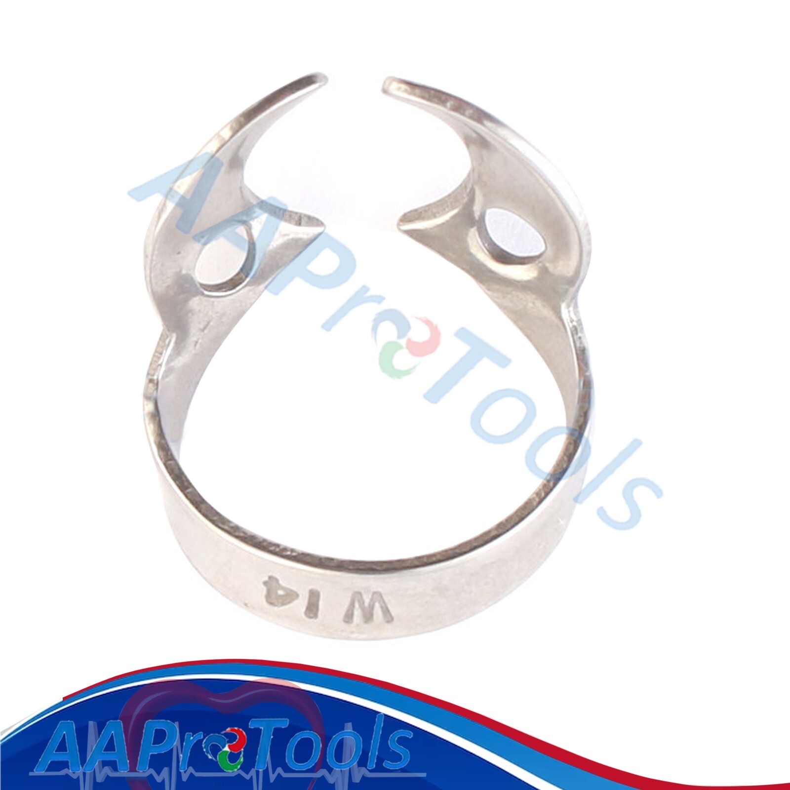 AA Pro 2 Universal Dental Endodontic Rubber Dam Clamp # W14 Surgical Instruments