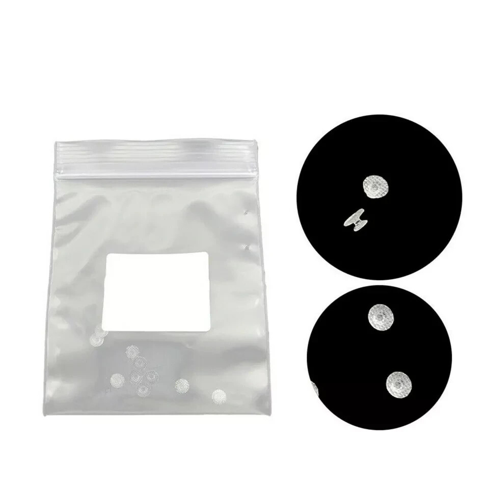 Dental Lingual Button Ceramic Clear Invisable Retainer Aligner Bondable Round