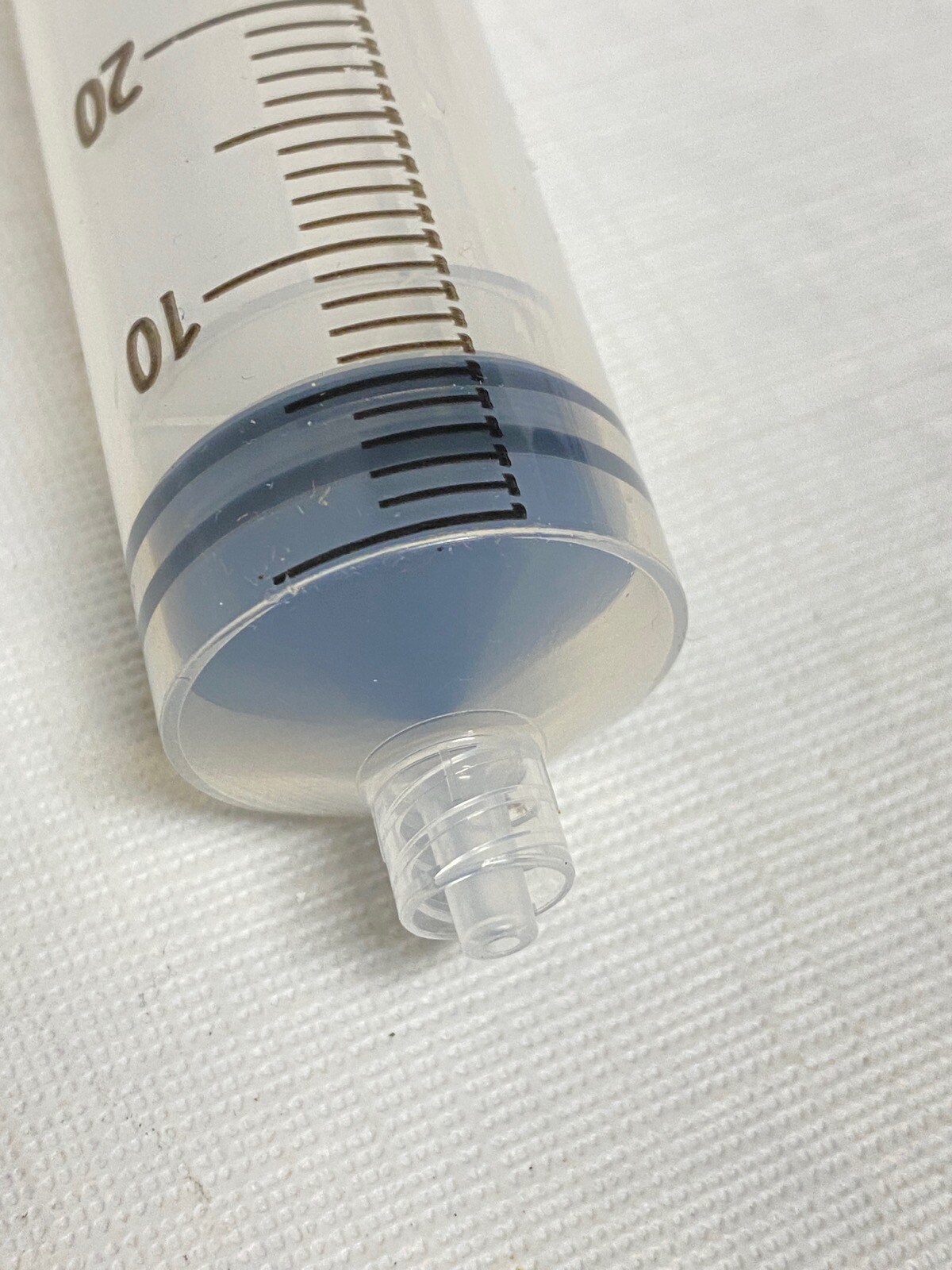 (100/Cs) Laboratory 50mL Plastic General Use Graduated Syringes w/ Luer Lok Tip