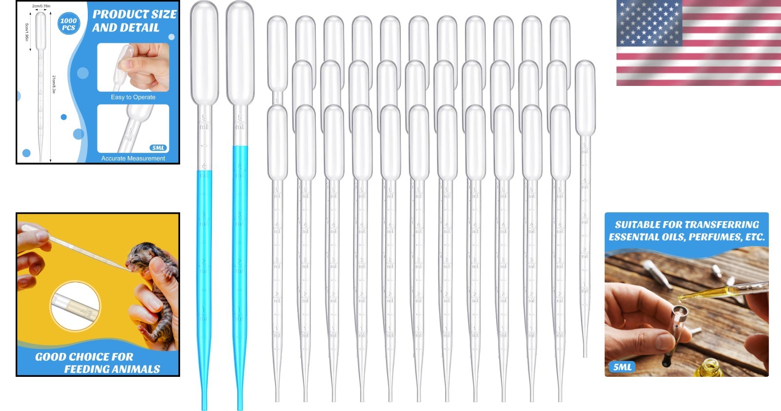Plastic Pipettes Set – Essential Oils, Makeup