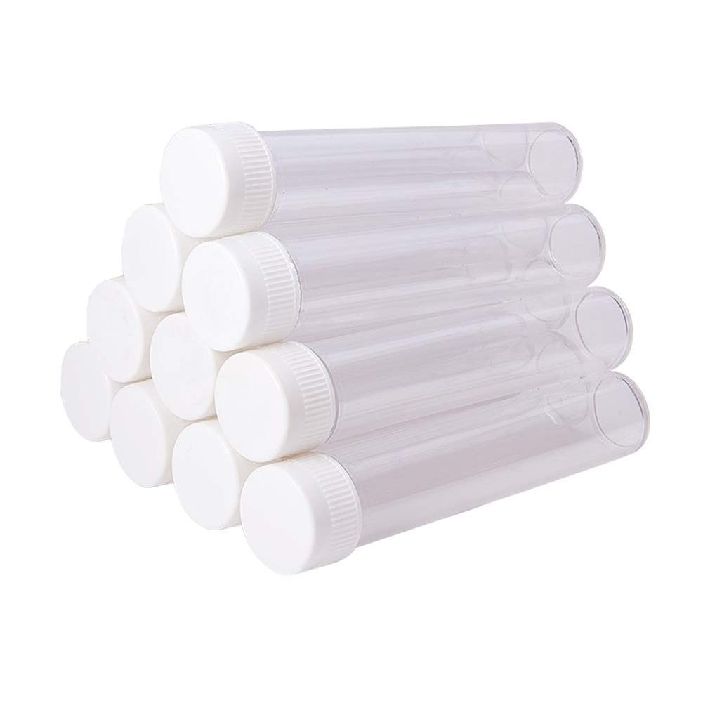 25ml Plastic Containers Tubes Vials Sample Container with Screw Cap Storage C…