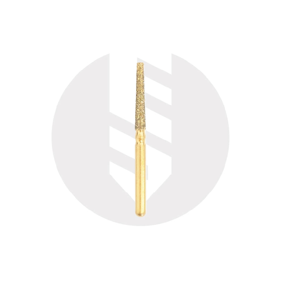 Flat End Taper Gold Burs – Eagle Dental Burs – Multi Use High Quality Burs