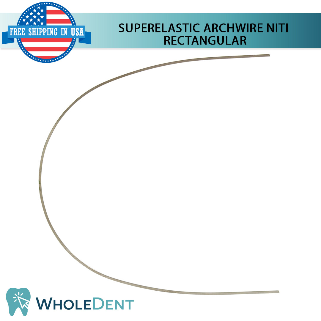 Orthodontic Dental NiTi Superelastic Intraoral Archwire Rectangular Wire Morelli
