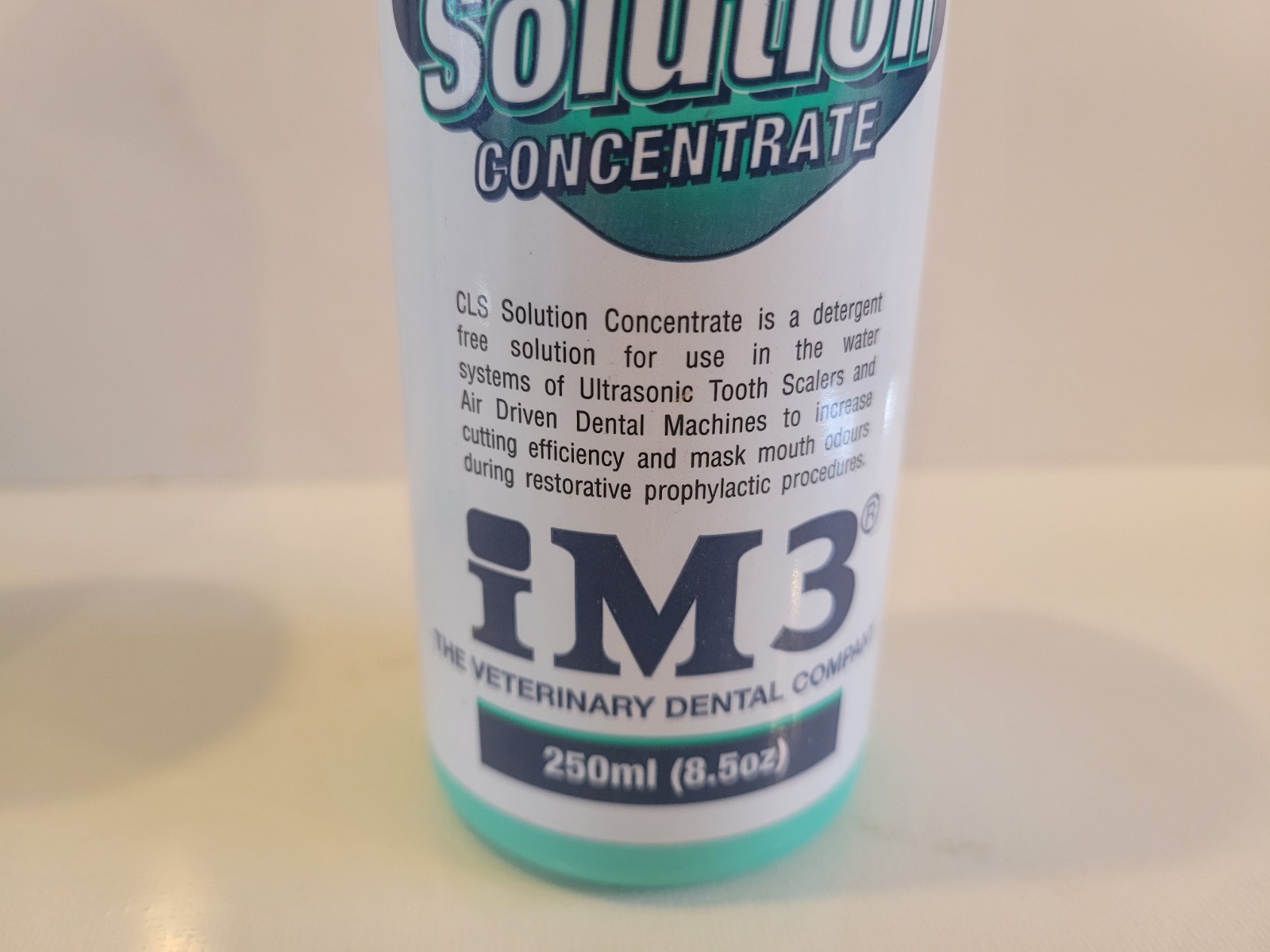3( Three) IM3 Veterinary Dental Company CLS Solution Concentrate 250 mg.bottles.