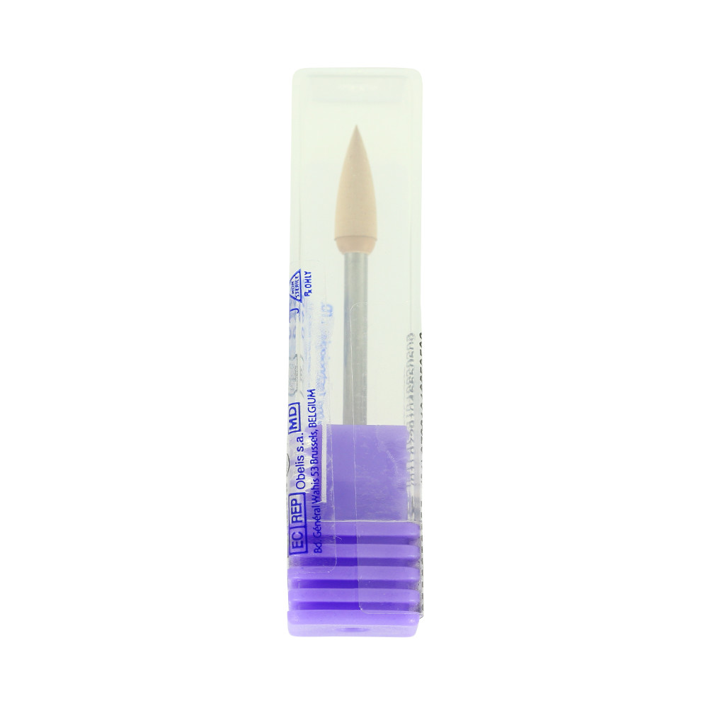 Dental Lab MDT Flame Shaped Polisher Bur For Zirconia Ø4.0x13mm 6K-8K RPM