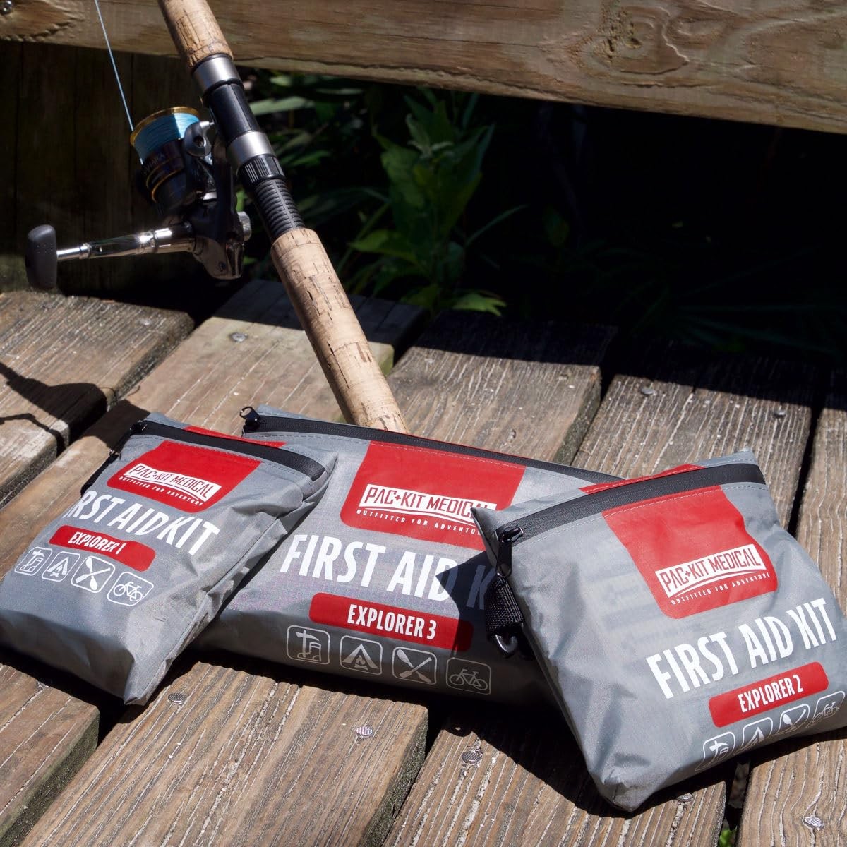 First Aid Only Pac-Kit Watertight Explorer 2 First Aid Kit For Hiking Camping