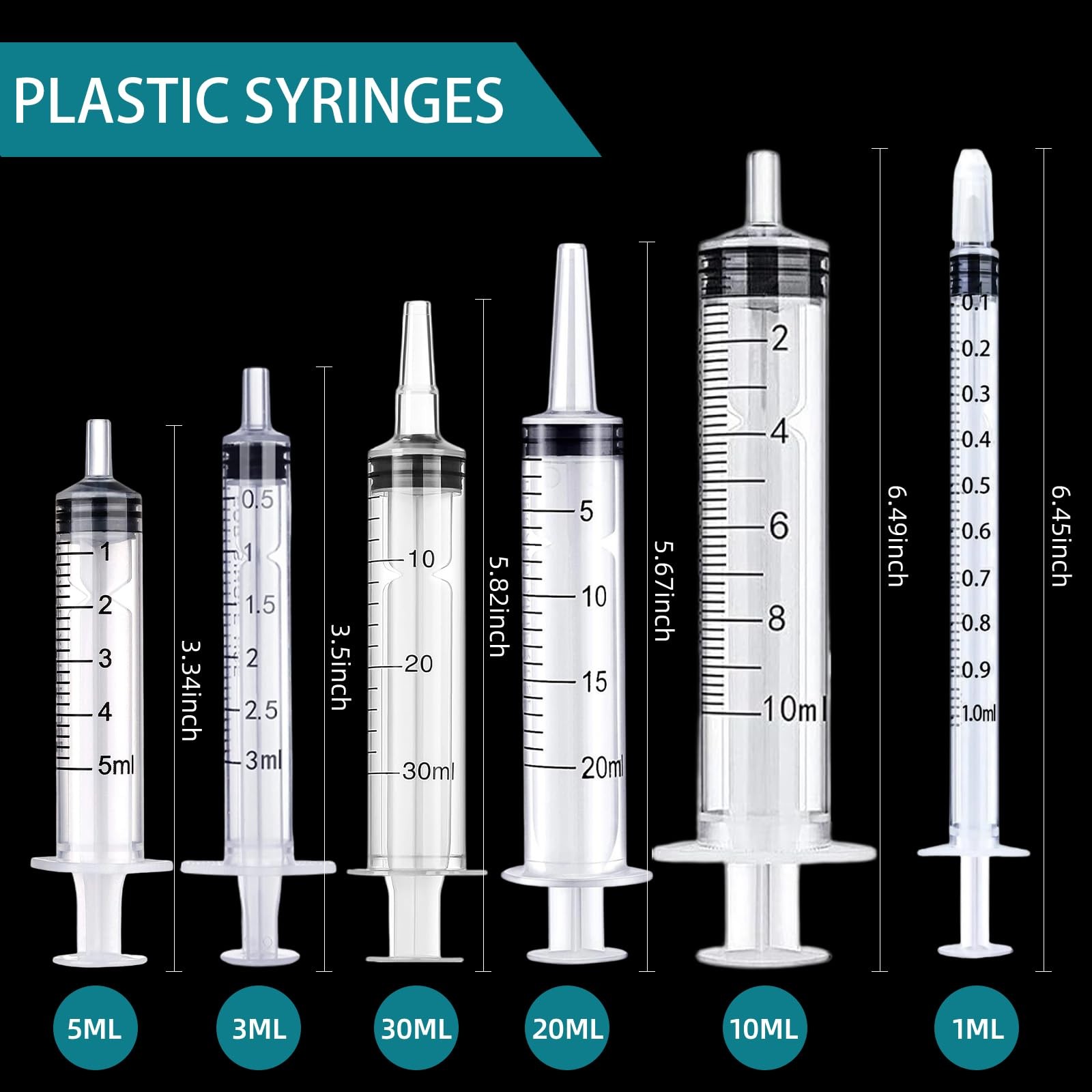 30Pack without Needle No Ring, HPLC Sampler Resistant to Organic Acids Bases …