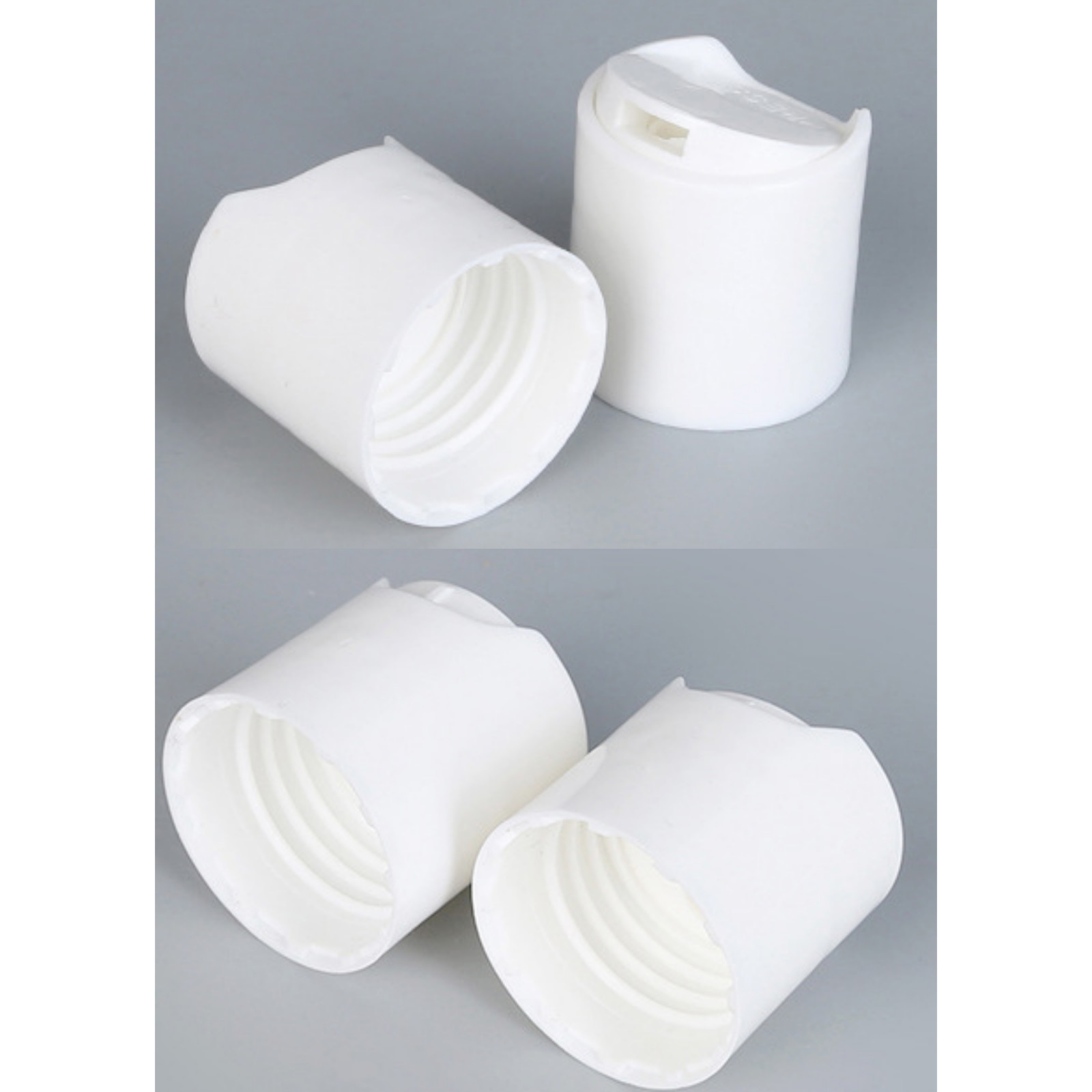 20/410 Caps White Disc Top Caps | Pack of 25 | US Supply, Fast Shipping | 20-410