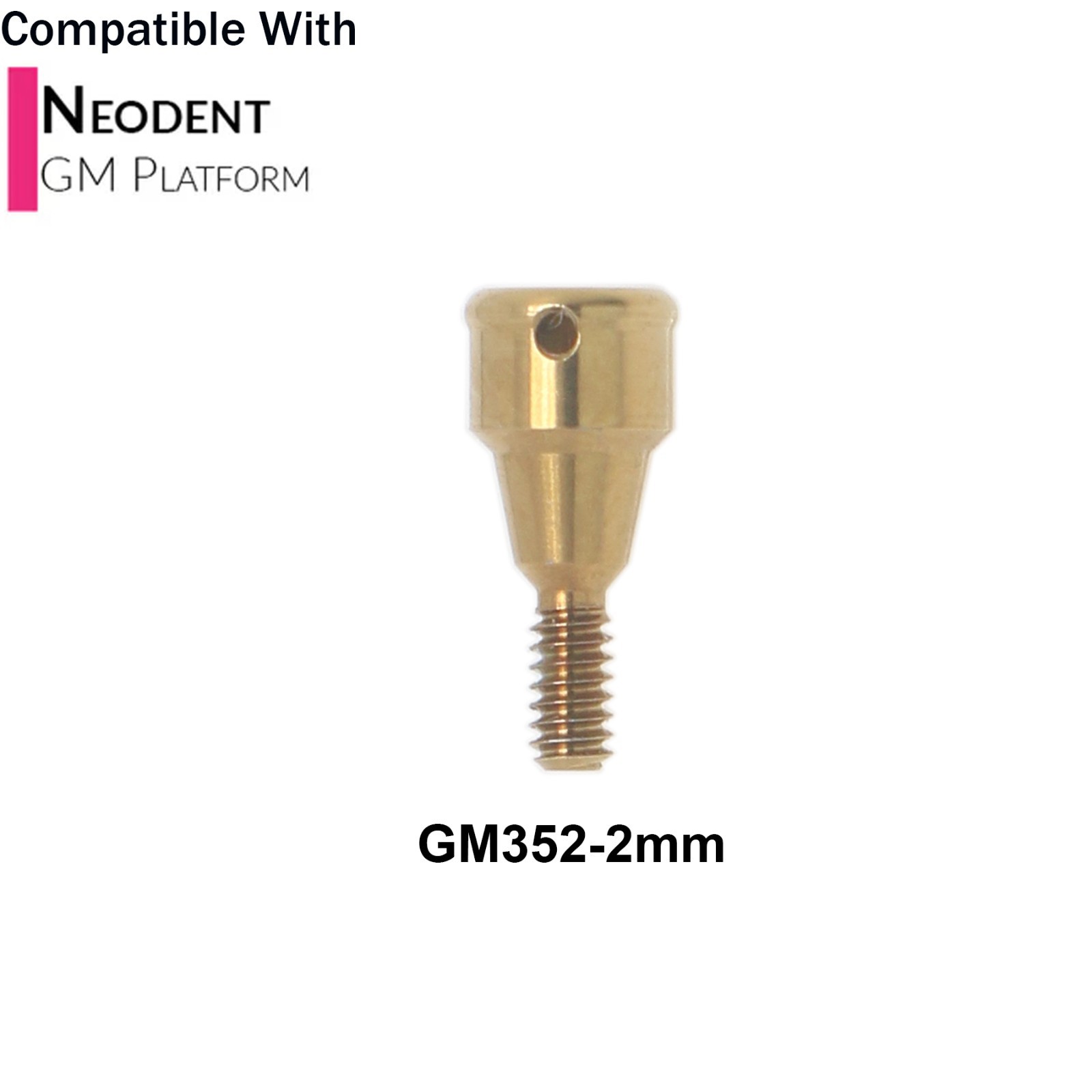 For NEODENT GRAND MORSE Overdenture Abutment Removable Anchor GM 1-6mm GH