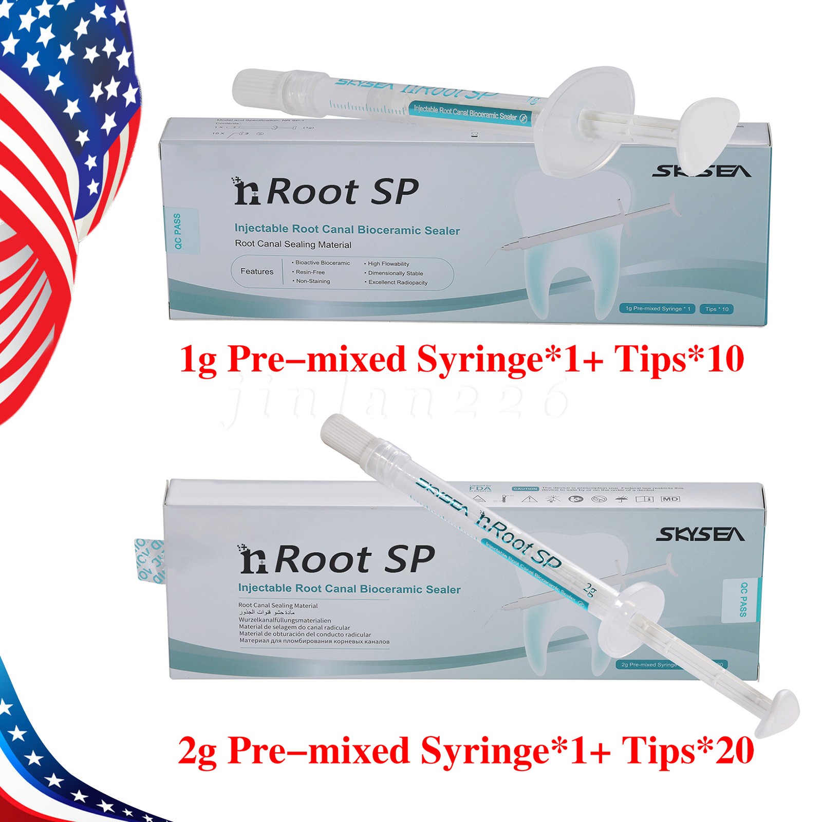 Dental Root canal bioceramic sealer/Repair Root Canal Endo Filling Cement SP 1/2