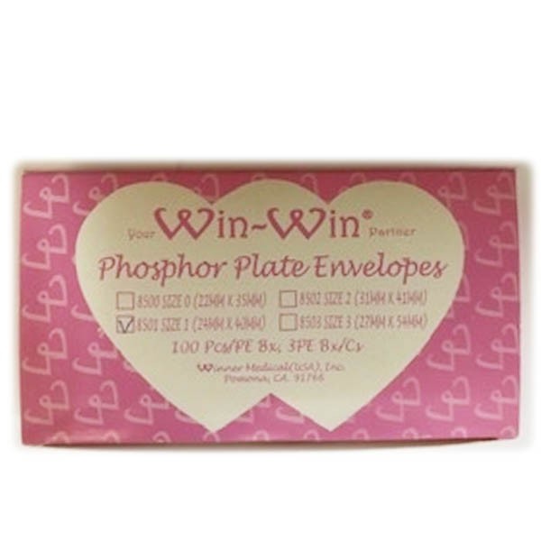 Barrier Envelopes, Phosphor Plate, Size#1, (300 pcs – 3 Boxes)