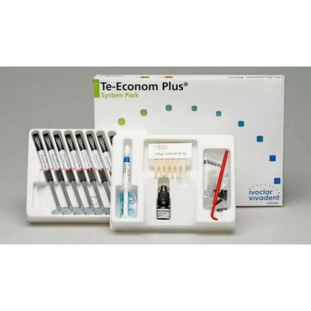 Ivoclar Vivadent Te Econom Plus System Pack Dental Resin Composite Kit Free Ship