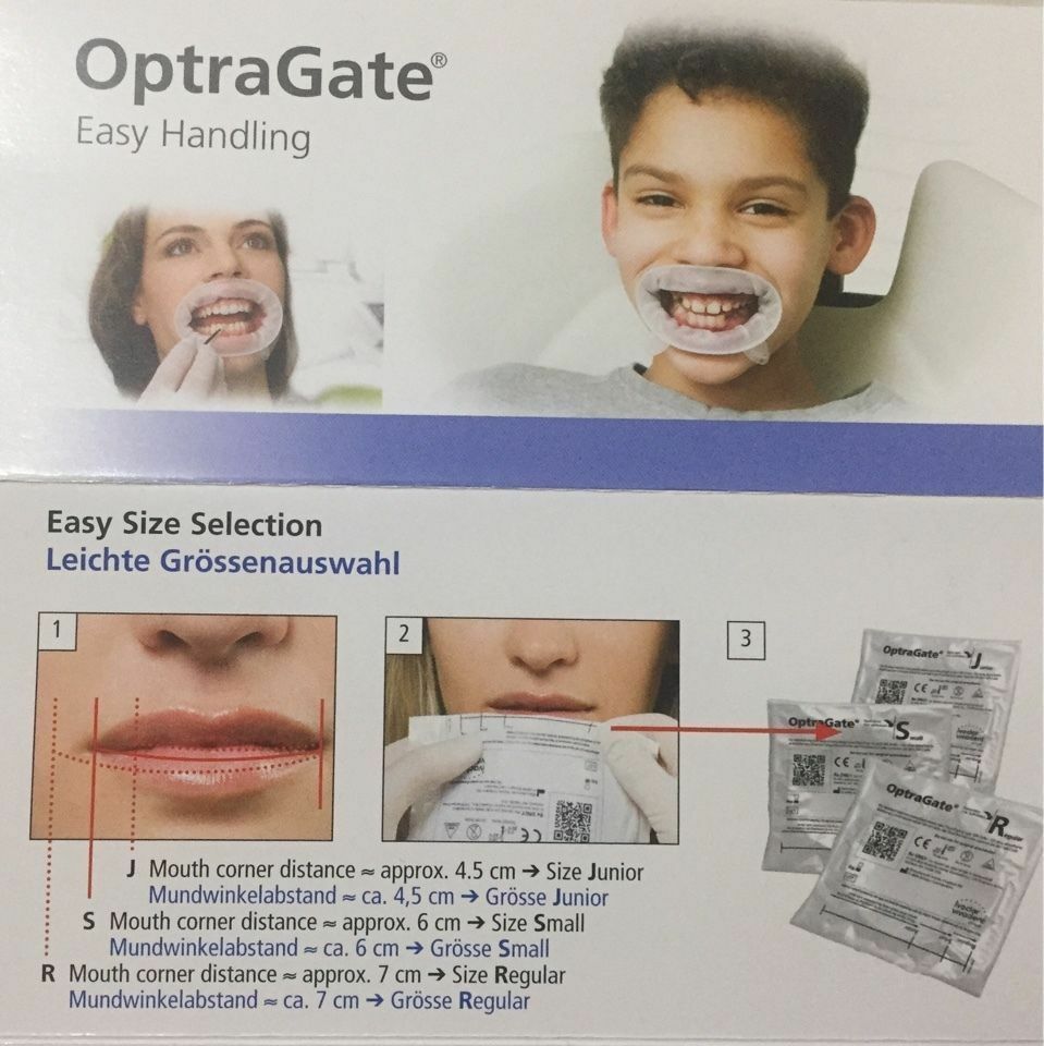 IVOCLAR VIVADENT Optragate Promo E Pack Soft Lip and Cheek Retractor 8PCS USA