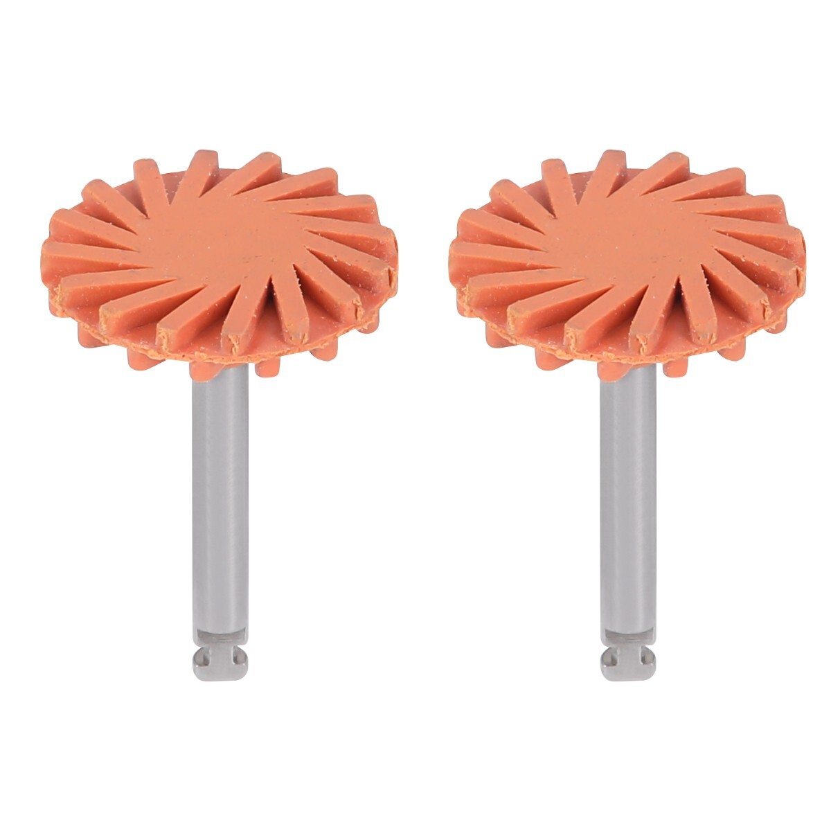 Dental Composite Ceramic Polishing Rubber Wheel Coarse/Medium/Fine RA 2.35mm