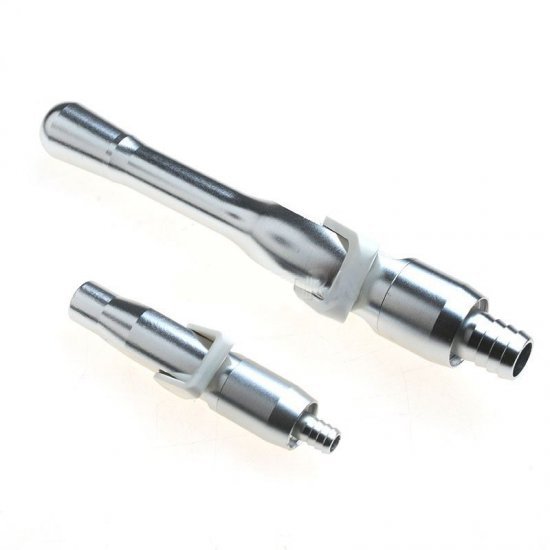 Universal Dental Saliva Ejector Suction Valves SE/HVE Tip Adaptor 2 pcs NEW