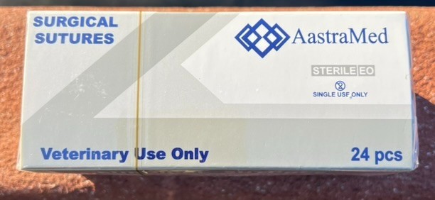 3/0 PDS/PDO 96ct Veterinary Surgical Suture Polydioxanone monofilament Dental