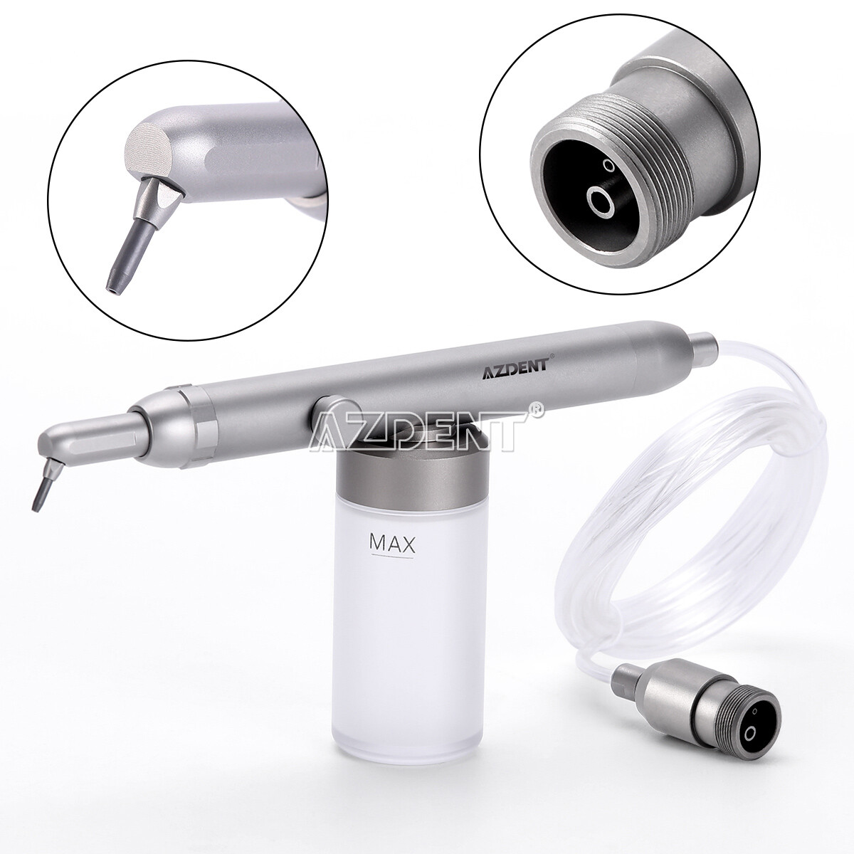 Chorro arena óxido aluminio dental pulidor abrasión aire Microetcher 2Holes