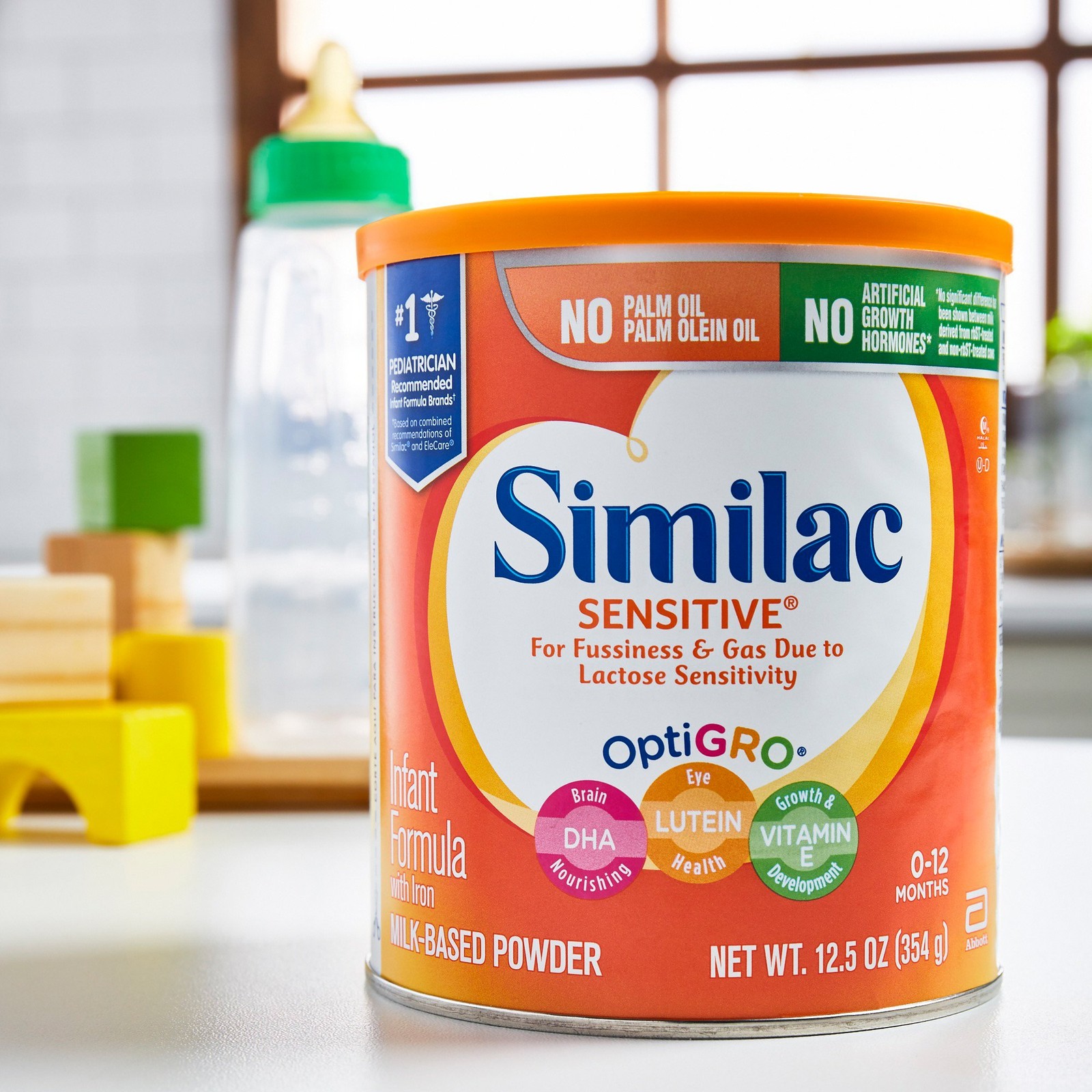Similac® Sensitive® Powder Infant Formula, 12-ounce can – Each