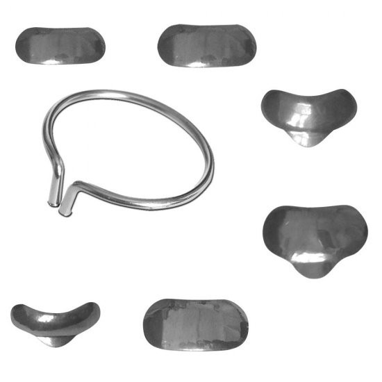 TOR VM Dental Matrix Bands Sectional Contoured Matrices Wedge Ring Clamp No1.398