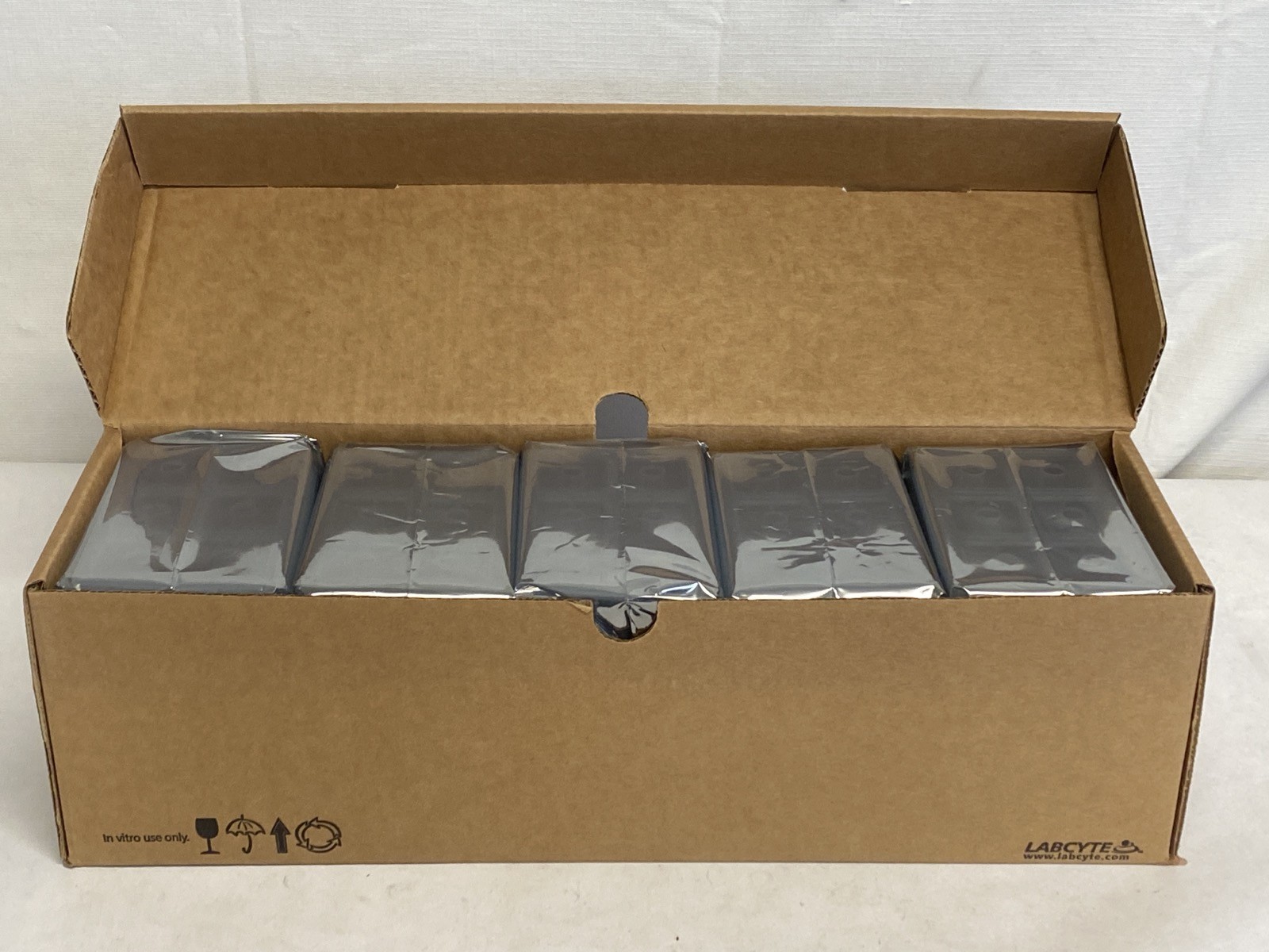 (50) LABCYTE Echo Qualified 2×3 Well Clear PP Microplates Amine Coating ER-0050