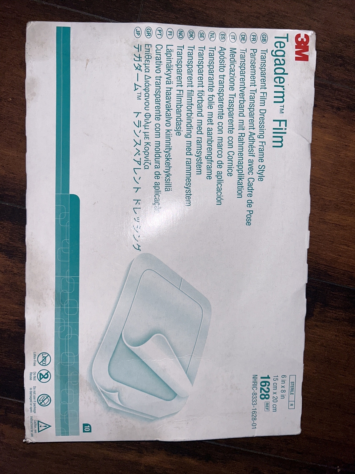 Fast delivery1628 Tegaderm Bandage Dressing Film Transparent 6″ X 8″ – Box of 10
