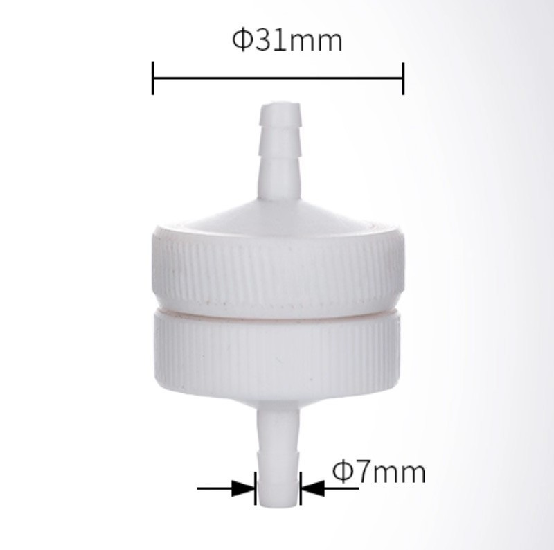 Filter Membrane Holder PTFE 13-90mm Detachable Acid Alkali Gas Resistant