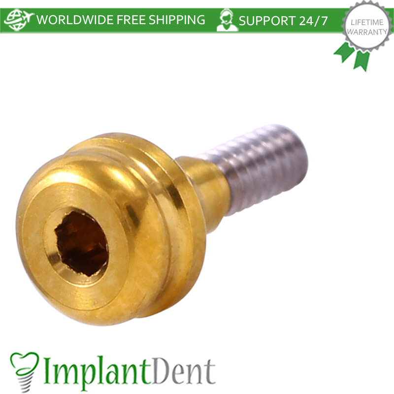 2x Slim Platform Loc In Attach ment Standard Silicone Set Dental Fixture Hex Lab
