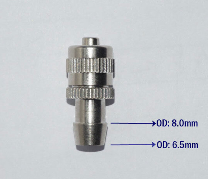 Luer Lock 1/4″ in 6mm Fitting Male Female Hose Barb Adapter Connector Glue Gun