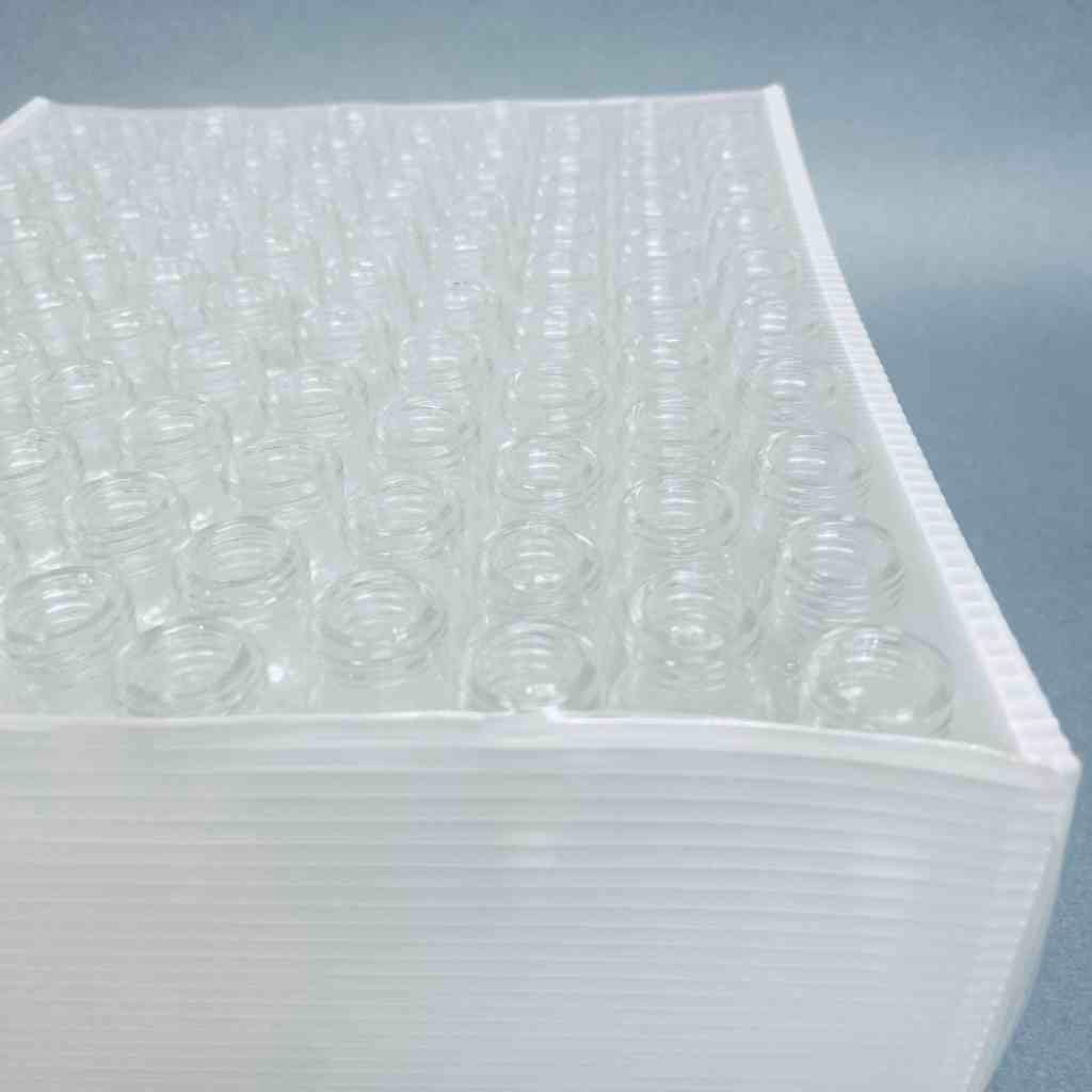 Agilent Clear Glass Vial 20 ml 23 x 75 mm 18 mm Screw Neck Pack of 100 Vials