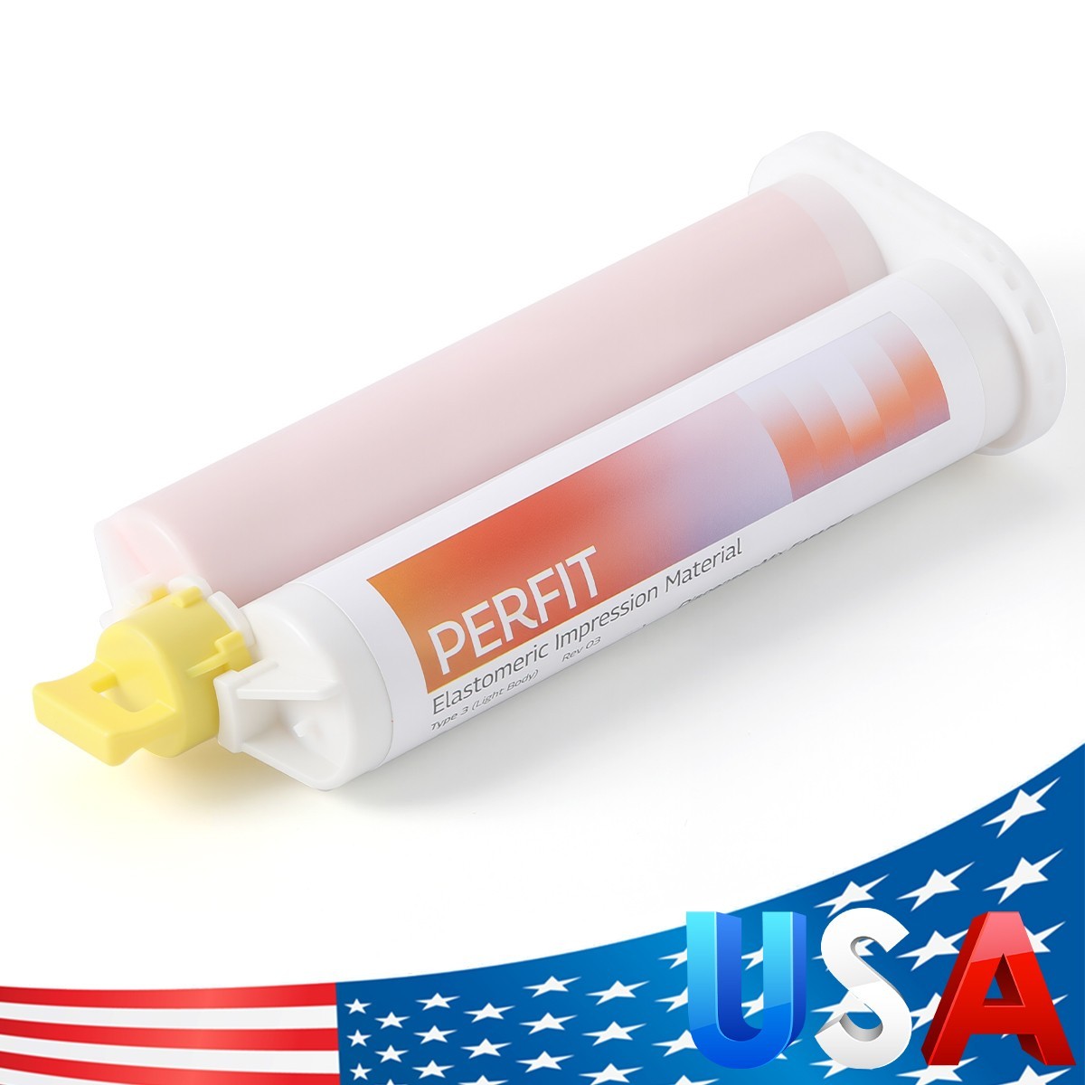 Dental Elastomeric Impression Material Light Body Fast Set /Normal Set Type 3