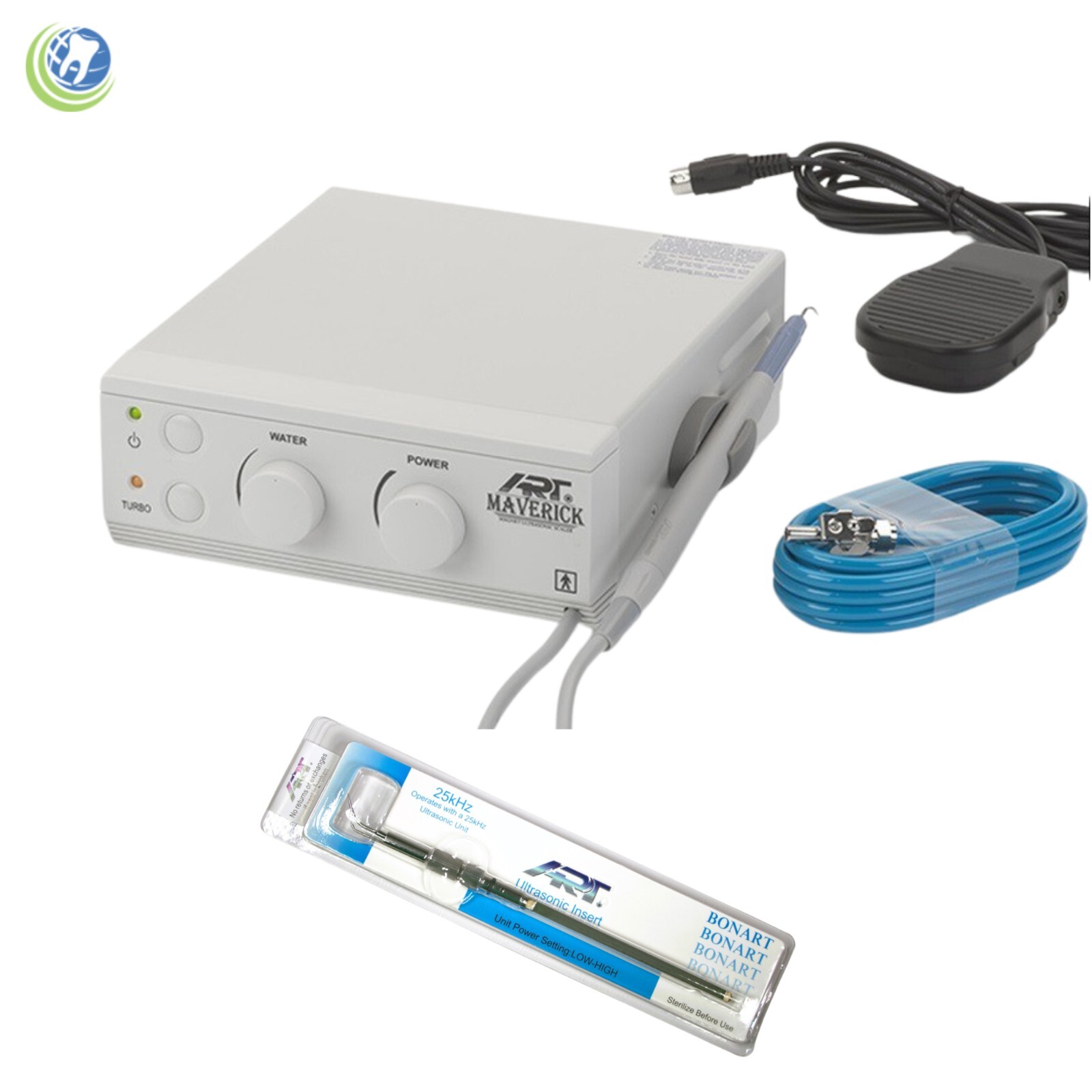 Bonart ART-M-1 25K Ultrasonic Dental Scaler with 1 insert P10 Dental Veterinary