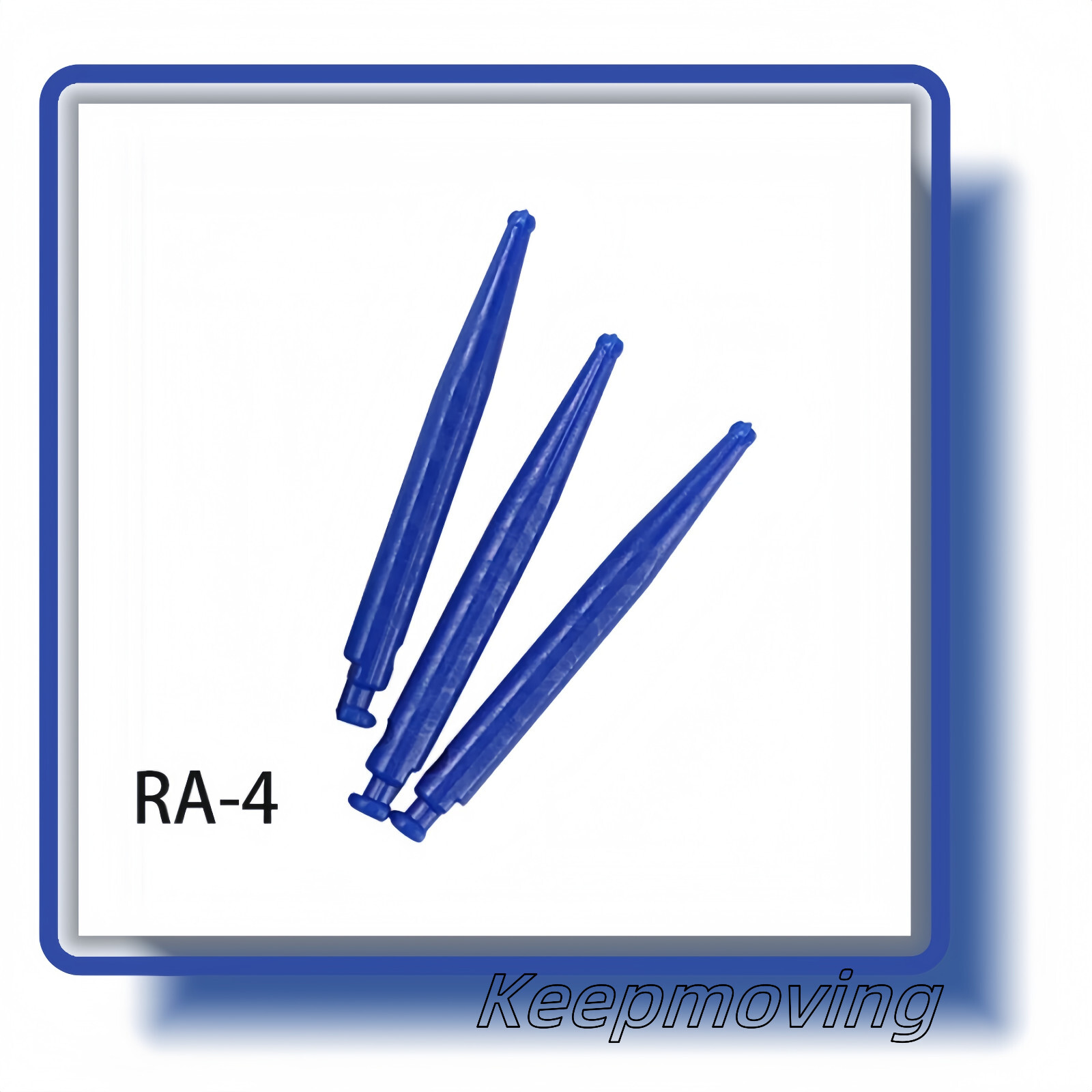 Dental Treatment Plastic Bur Smart Painless Caries Removal Needle Round RA-4/6/8