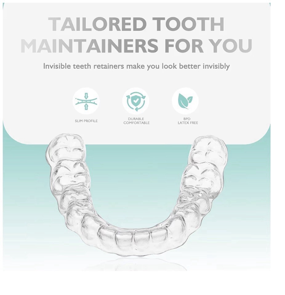 AbutmentXpress Custom Retainer Upper and Lower Clear Set Transparent NIB