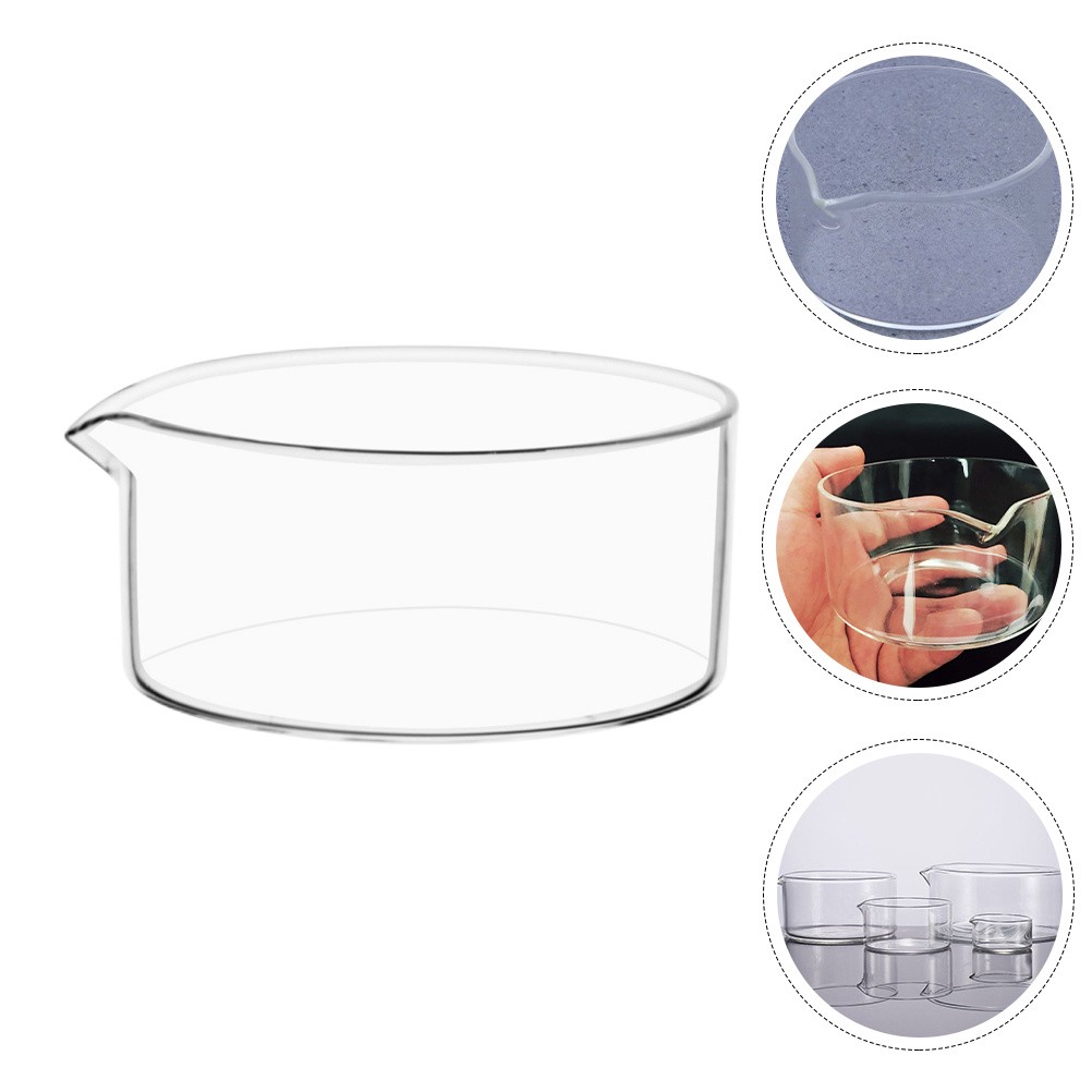 Glass Crystallization Dish Professional Experiment Equipment Glass Storage Dish