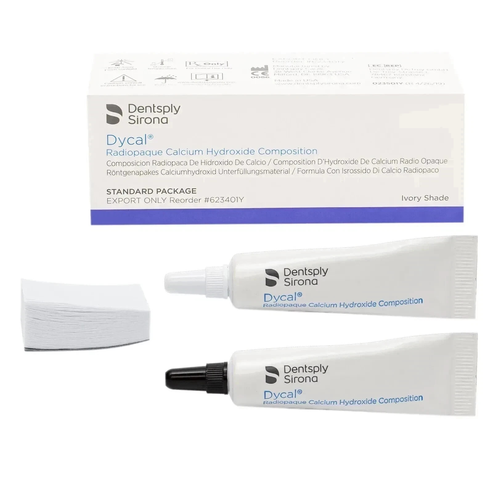 Dycal Ivory Dentin Radiopaque Calcium Hydroxide Dental Pulp FREE SHIPPING (fs)