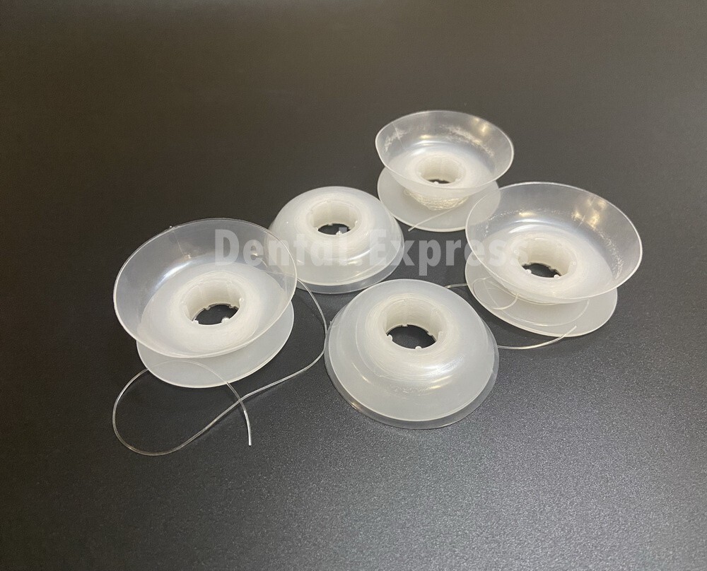 Dental Orthodontic Powerful Solid Elastic Thread Clear Power Threads 0.20-0.30»