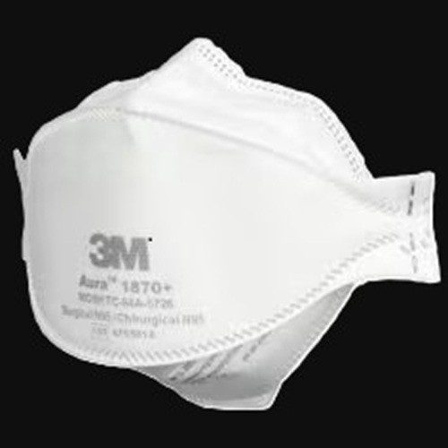 Pallet of 3M Aura 1870+ N95 Respirator Surgical Mask (7,040 masks in 16 cases)