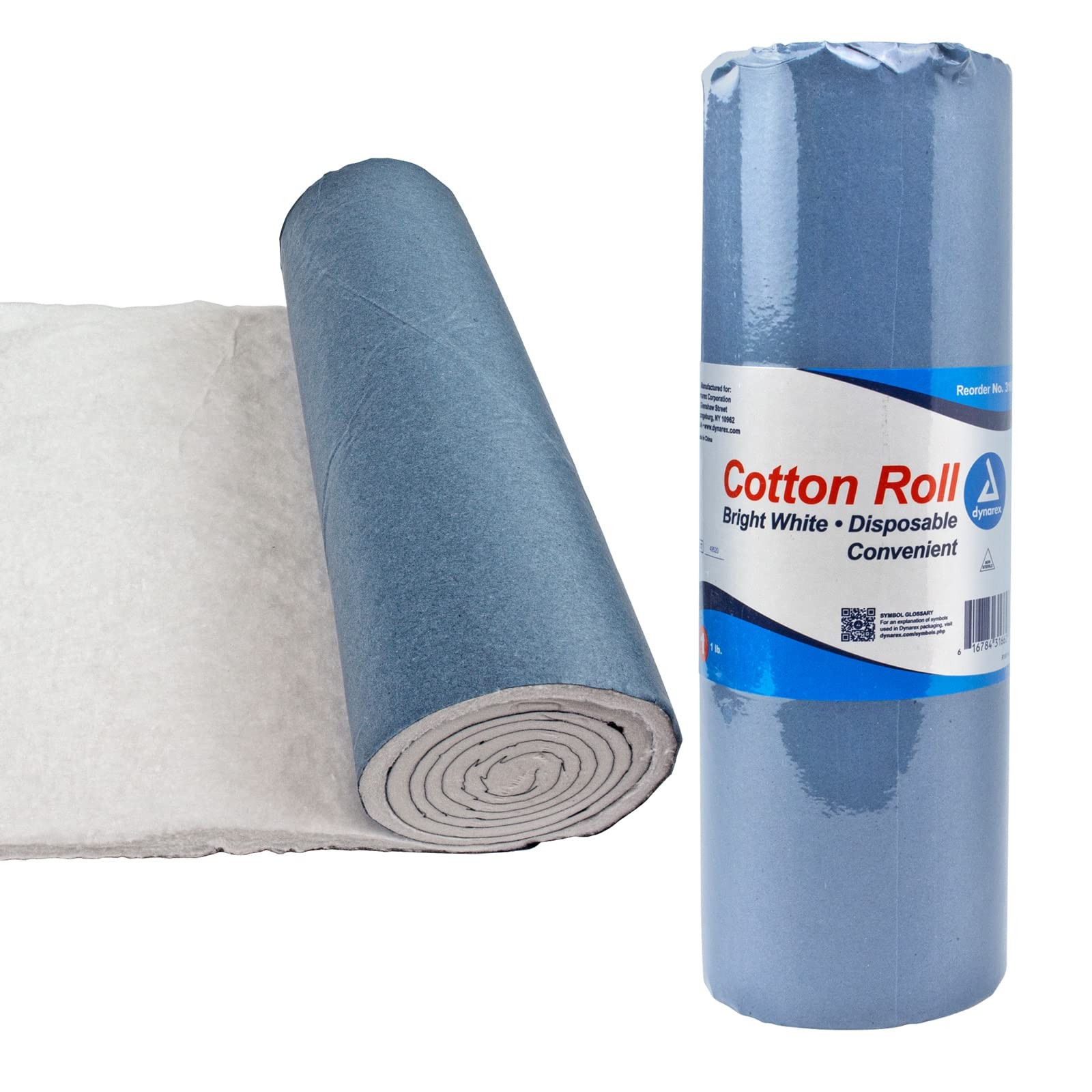 Dynarex Cotton Roll Non-Sterile Soft And Absorbent Cotton In An Easy To Tear