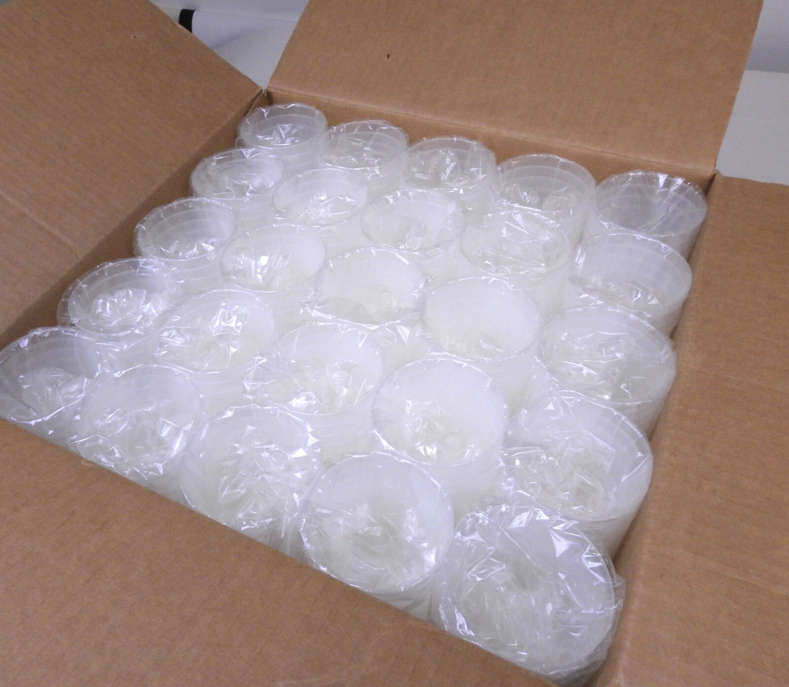 Medegen Plypropilene 8 oz Disposable, Intake Tanslucer Tumbler /Cup Qty/Case:500