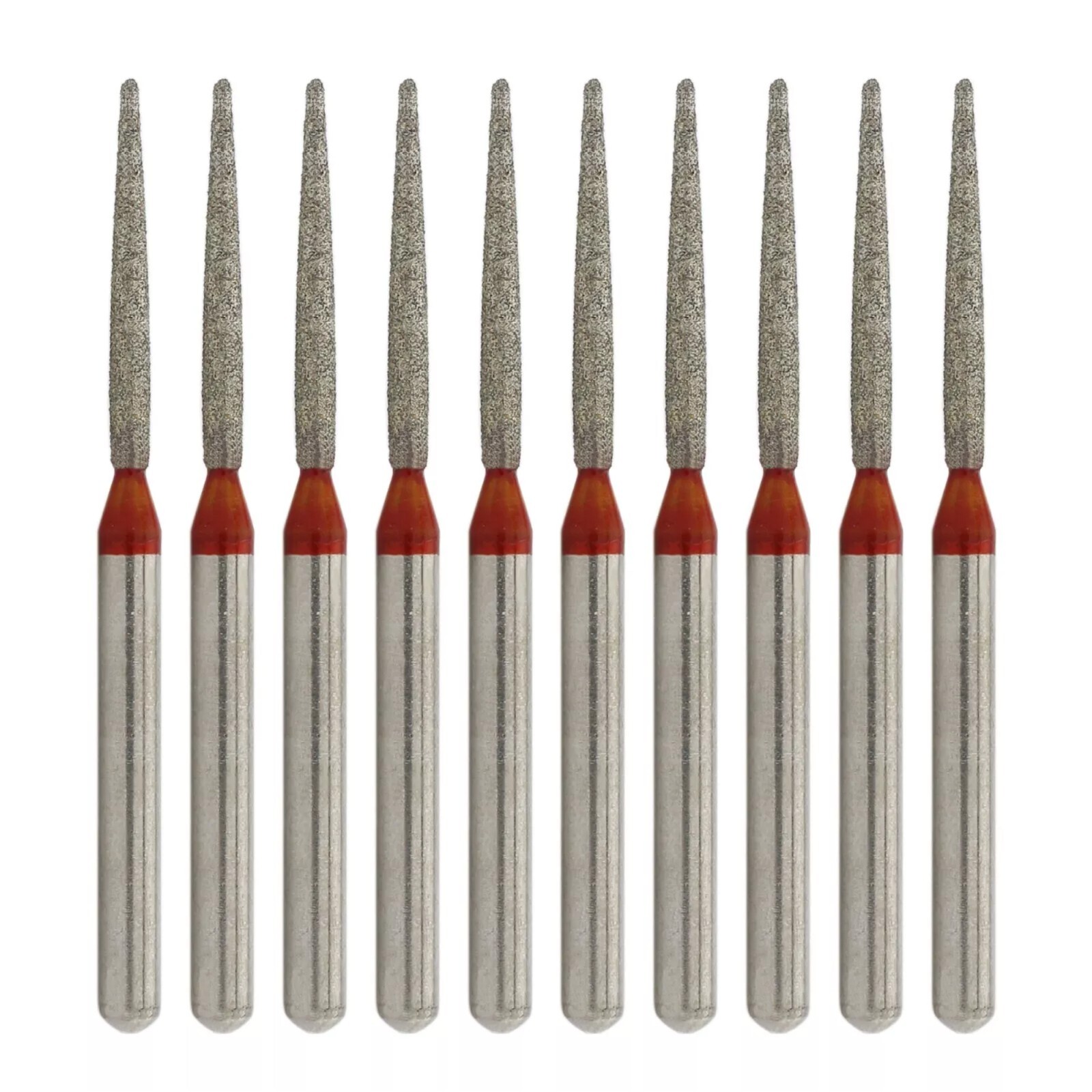 Dental Diamond Burs FG Flame Shape Extra Fine Coarse High Speed Friction Grip