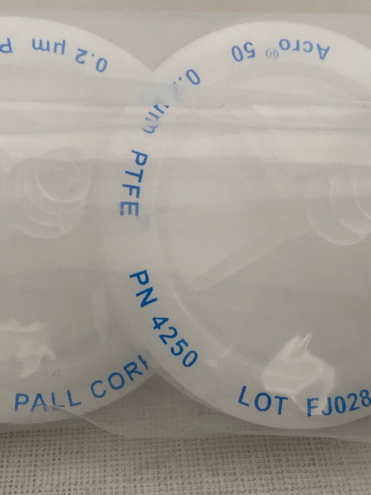 (300) PALL Acro 50 Vent Filter Device 0.2um PTFE Membrane 50mm HB 4250