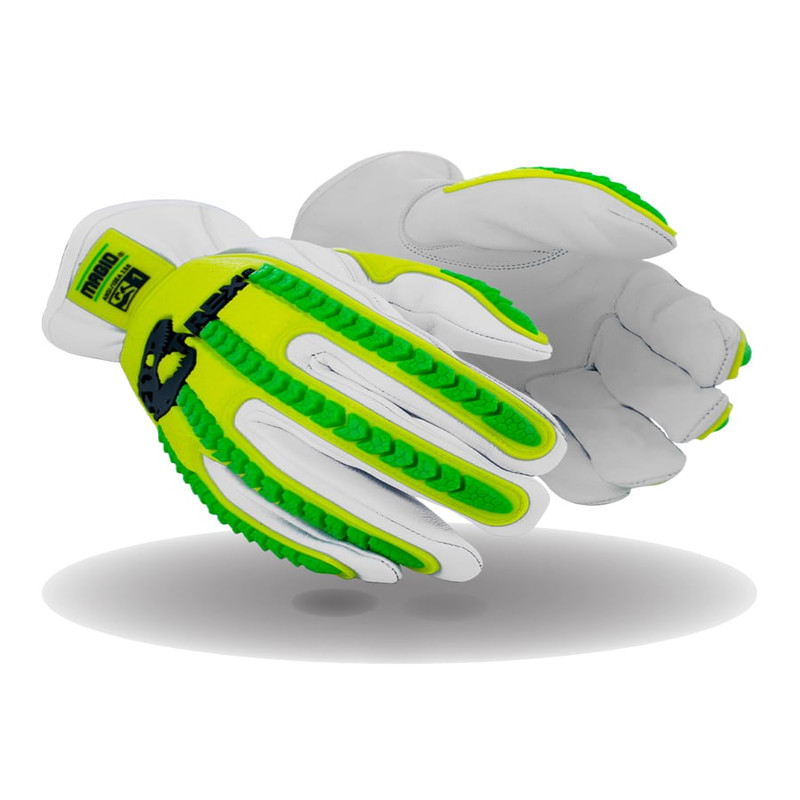 Magid T-Rex Rebel Series Ansi A1 Goatskin Driver Style Impact Gloves 2 Pairs