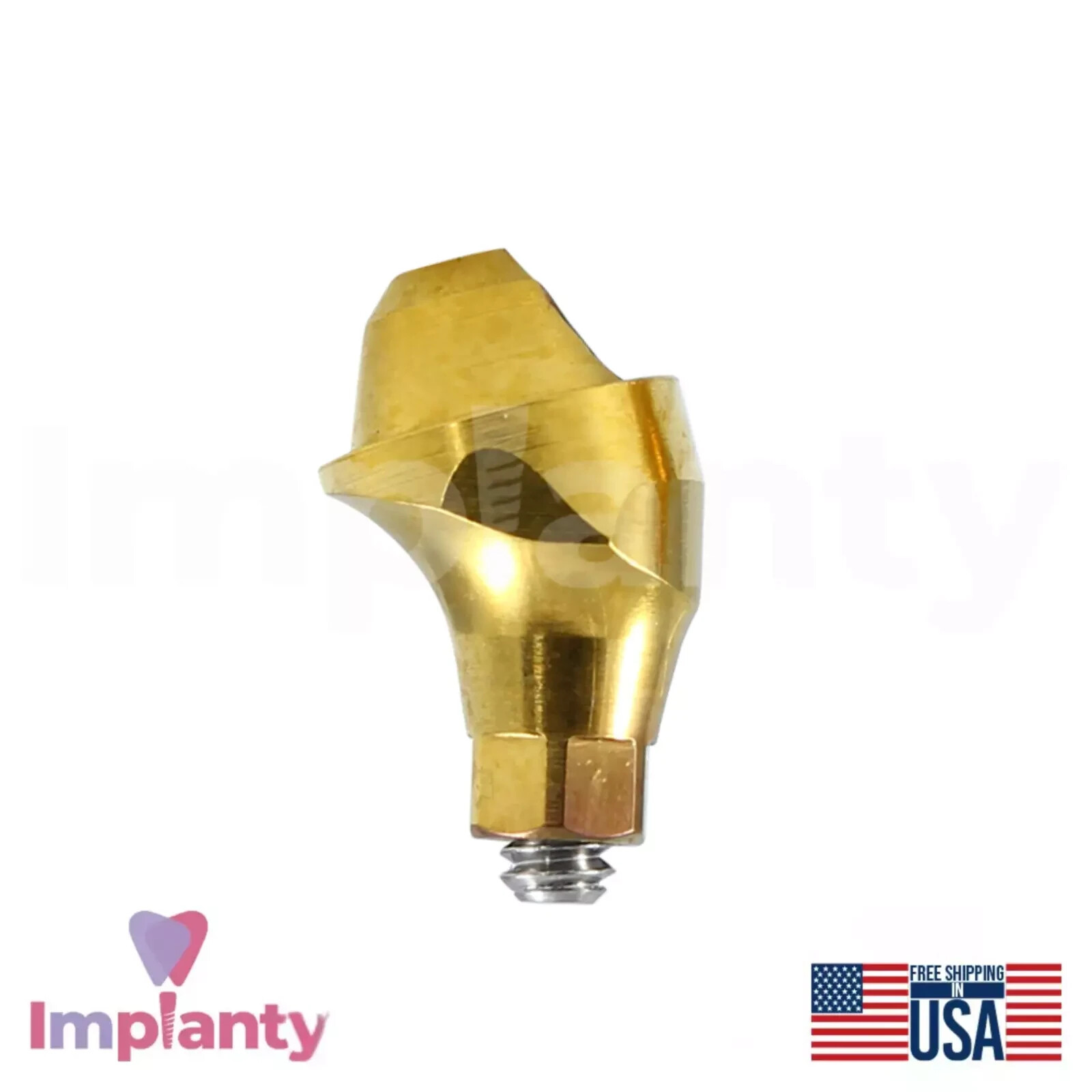 Angled Multi Unit 17° Titanium NP Conical Dental Similar Nobel Active