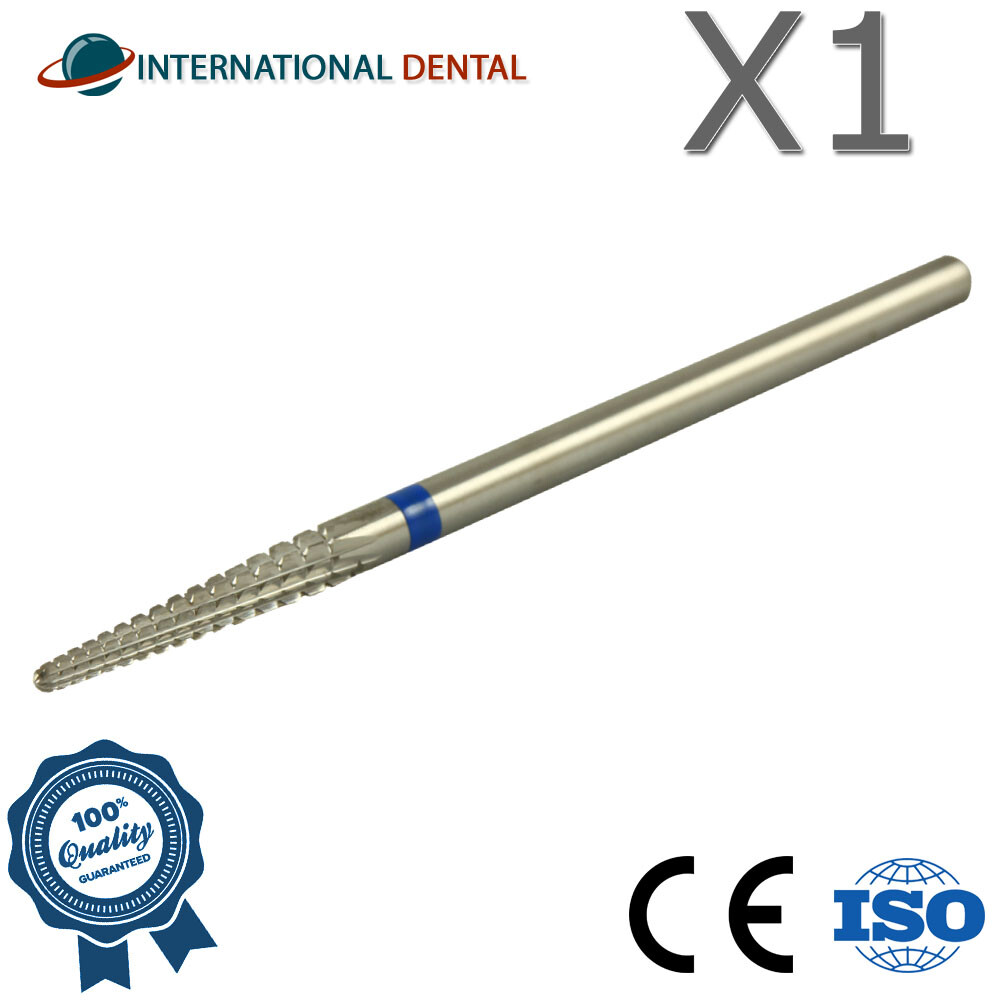 Dental Laboratory Lab Carbide Bur Ø2.3mm 5001201 Spiral Cut Standard Grit Tool
