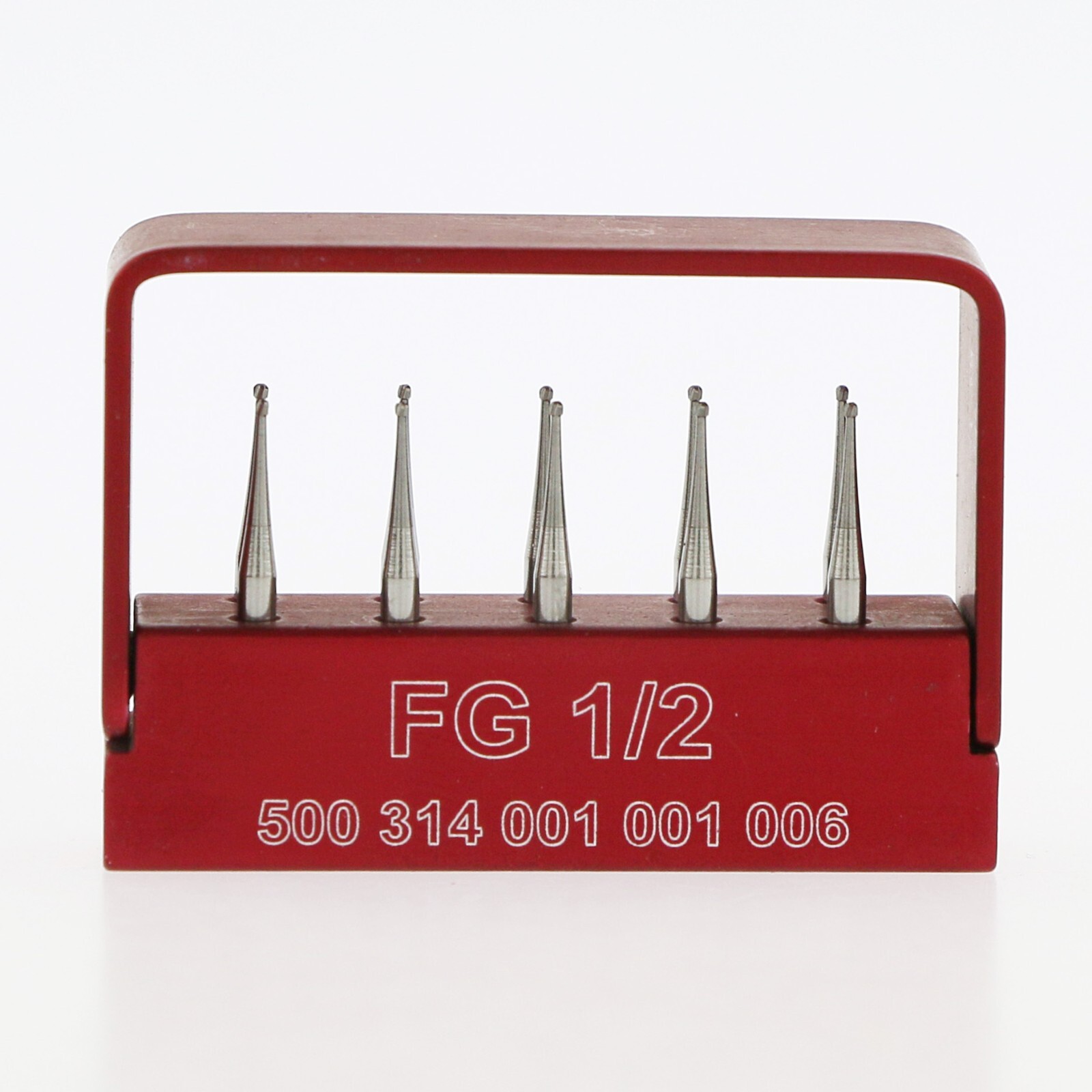 10pcs SBT Dental Operative Bur Tungsten Carbide Friction Grip FG with Bur Block