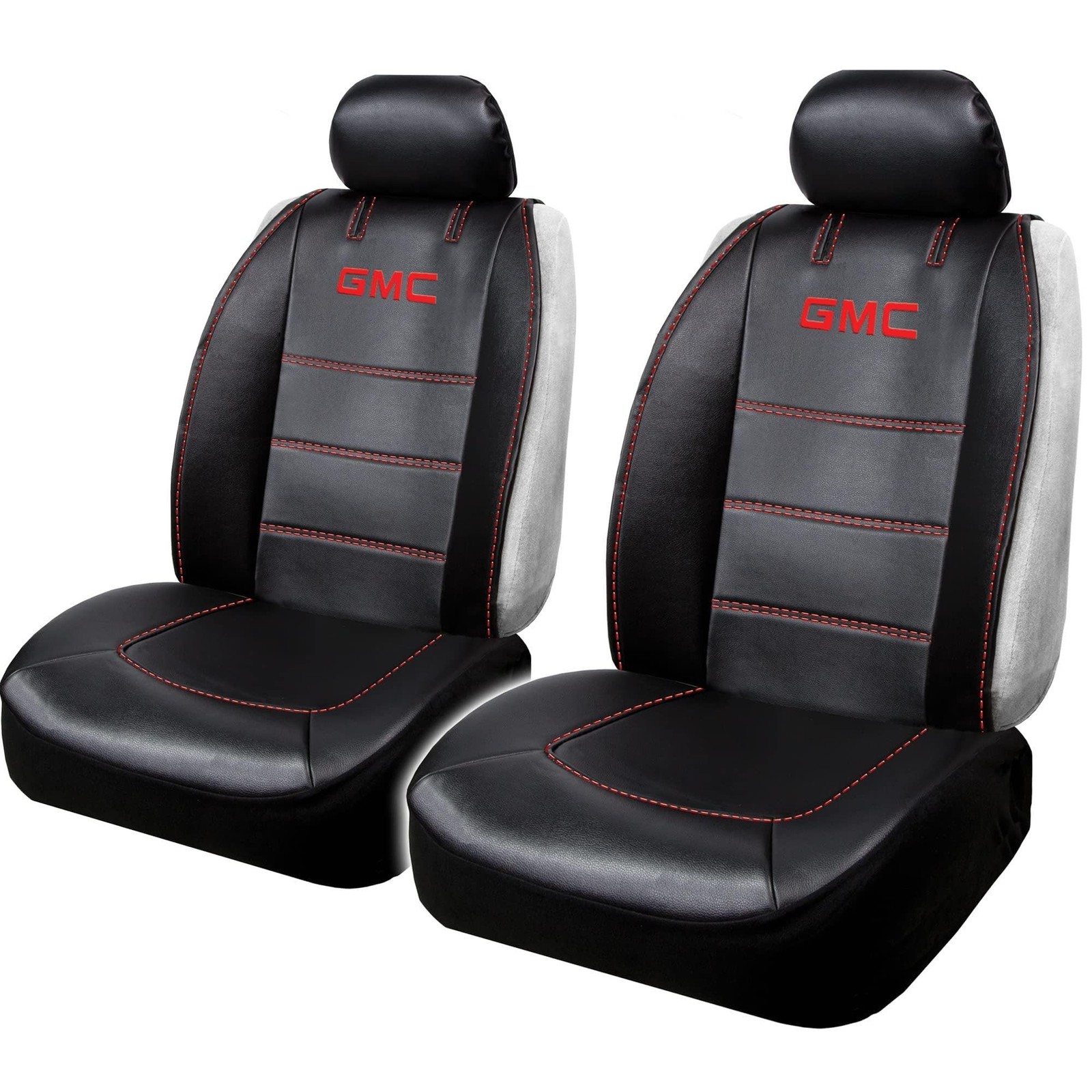 Plasticolor GMC Logo Sideless Car Truck Seat Covers 3-Pieces Sideless Design …