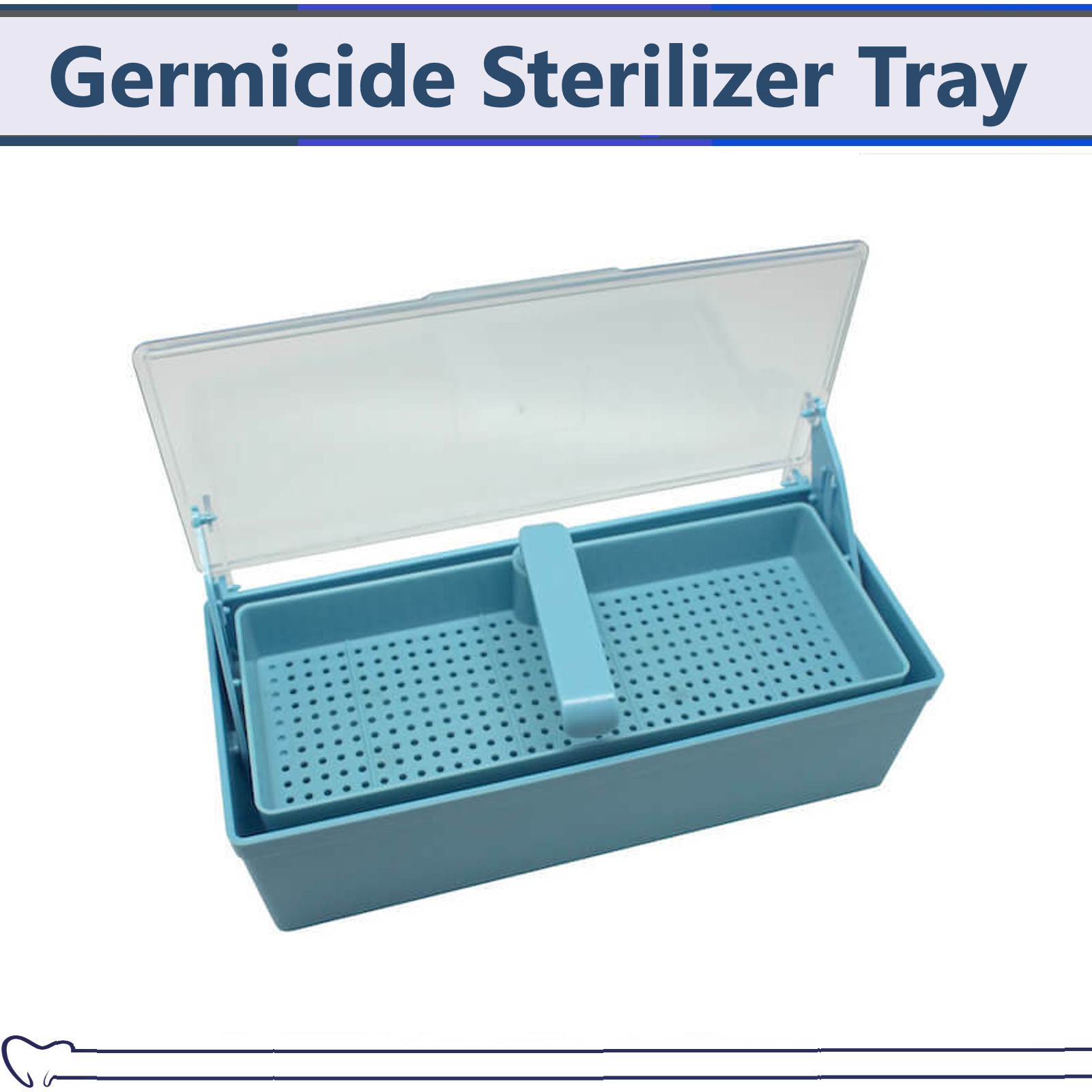 Dental Germicide Sterilizer Tray for sterilizing instruments Tattoo Medical